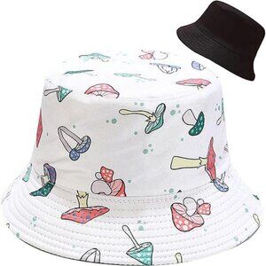 Cute Bucket Hat Reversible Double-Side-Wear 014